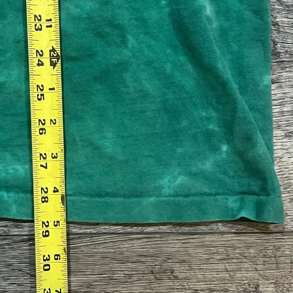 Vintage 90s Liquid Blue Notre Dame Semi Tie-Dye Single Stitch Made USA Men's XL - Picture 8 of 8